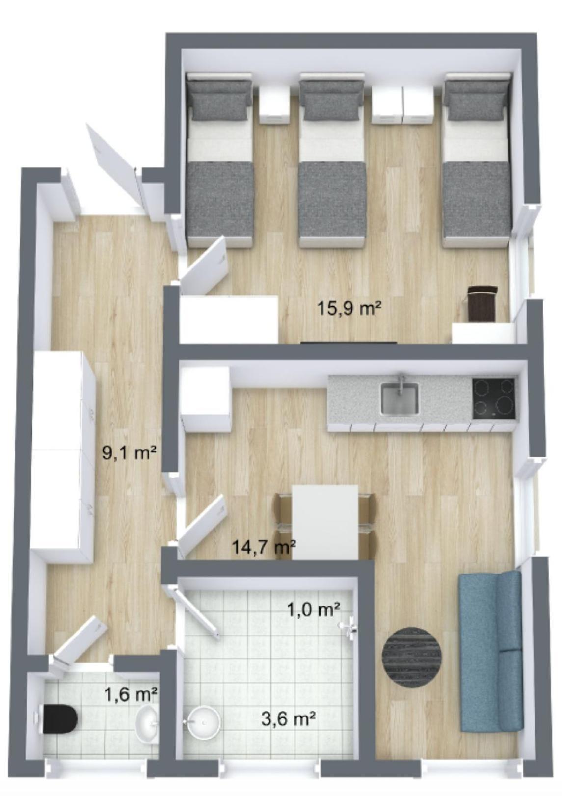 Wuerzburg Altbau-Citylofts エクステリア 写真